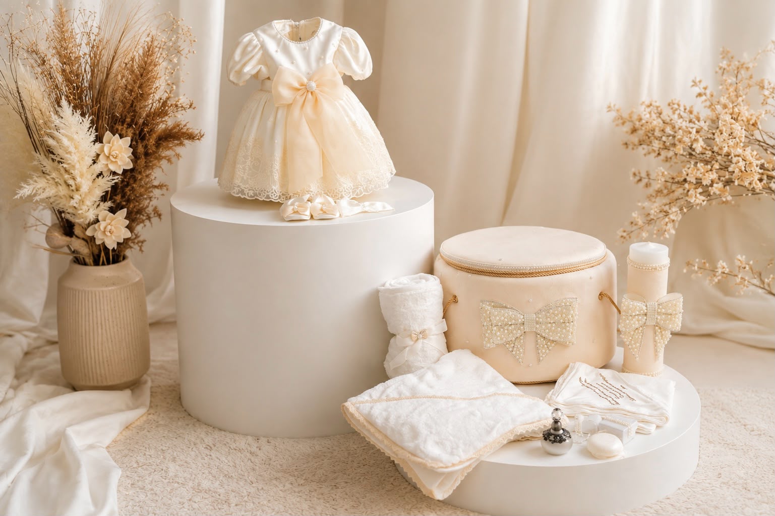 Trusou de botez Ivory Pearl – Maison Bébé