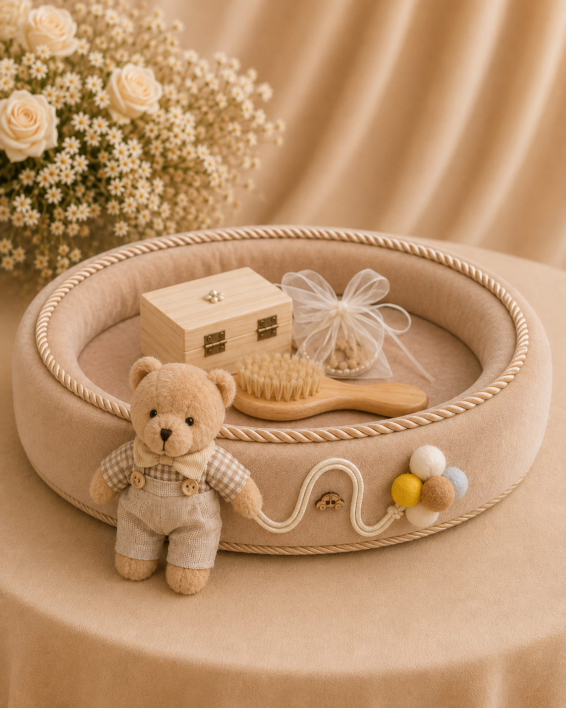 Tăviță Teddy Beige Elegance